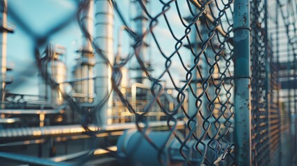 Behind the Fence Industrial Power at a Distance