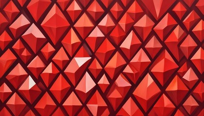 Clear Plain Shiny Warm Soft Vintage Bokeh Cloudy Wave Like Geometric Red Background or Texture