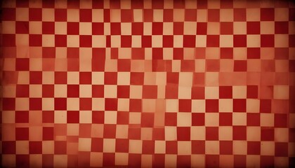 Fototapeta premium Clear Plain Shiny Warm Soft Vintage Bokeh Cloudy Wave Like Geometric Red Background or Texture