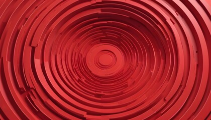 Obraz premium Clear Plain Shiny Warm Soft Vintage Bokeh Cloudy Wave Like Geometric Red Background or Texture