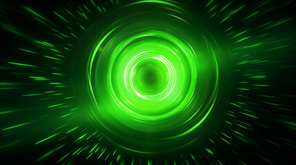 Obraz premium neon green glowing in the dark illustration of abstract background green looping animation for ecommerce signs retail shopping, advertisement business agency, ads campaign marketing, email newsletter