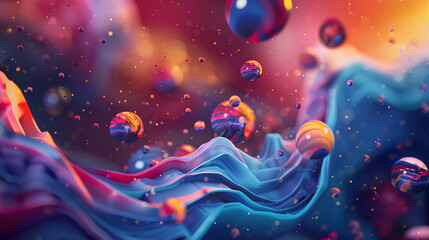 Different type of abstract Stock Illustration