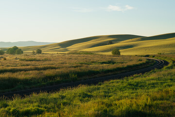 Obraz premium landscape with field