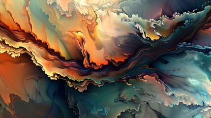 There has abstract images Stock Illustration