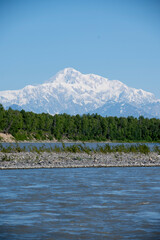 Denali from the Susitna River