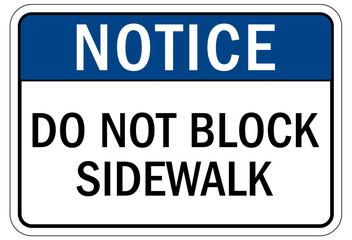 No biking on sidewalk sign