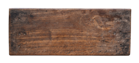 Wooden board texture natural, with a few holes on transparent background..