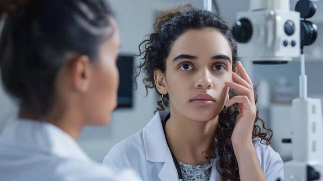 ENT consultation for ear nose