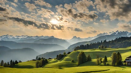 Amazing views of nature in Switzerland