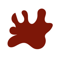 Obraz premium Fall blob graphic decoration 