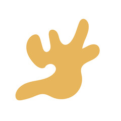 Fall blob graphic decoration 