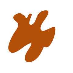Fall blob graphic decoration 