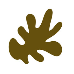 Fall blob graphic decoration 