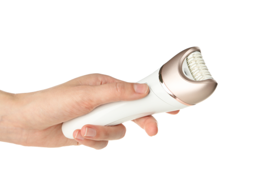 PNG,Stylish epilator, isolated on white background