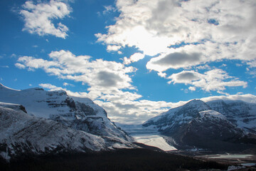 Obraz premium mountains in the snow
