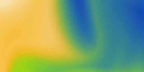 abstract gradient background colors blue yellow and green noise texture