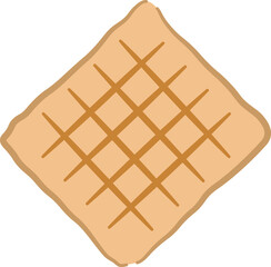 無添加パンのイラスト素材