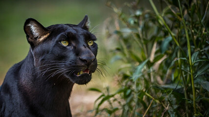 Fake Puma Panther CGI Strong Beautiful Big cat Fur