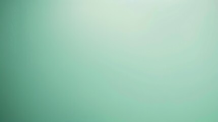 Fototapeta premium Subdued mint green background with a gentle gradient, elegant, soothing, design