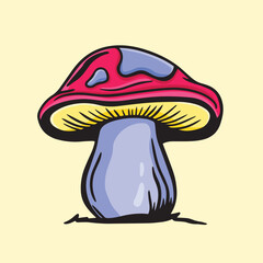 Mushroom Illustration