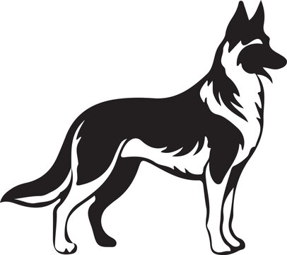 recommend clip art:  a German Shepherd Dog