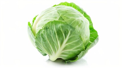 Fototapeta premium Cabbage isolated on white background