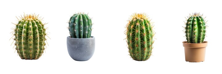 Collection of cactus isolated on transparent background. Generated Ai © Tatiana