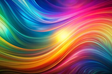 Ilustracion de un fondo abstracto con ondas de color. Fondo de pantalla