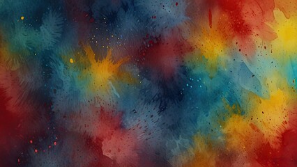 Fototapeta premium Colorful watercolor background