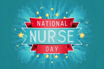 National Nurse DayBackground. Banner
