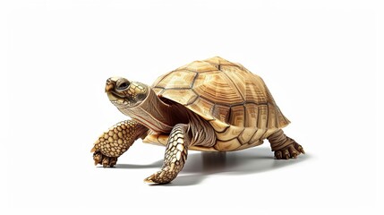 Obraz premium Turtle isolated on white background
