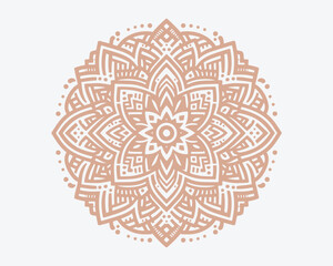 vector lineal mandala background