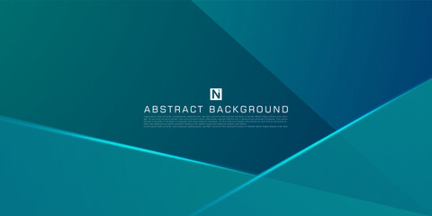 Abstract green color gradient overlap 3D background for card graphics design. Green background elements. Eps10 vector