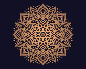vector lineal mandala background