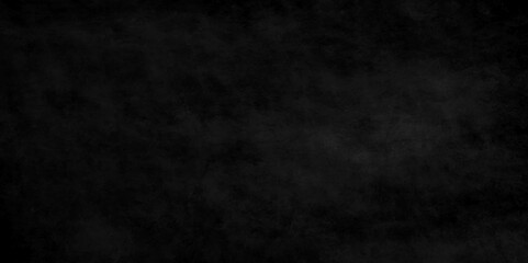 Fototapeta premium Abstract black stone wall texture grunge rock surface. dark gray background backdrop. wide panoramic banner. old wall stone for dark black distressed grunge background wallpaper rough concrete wall