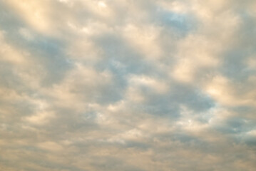 Obraz premium Photo of the texture of a thick cloudy sky