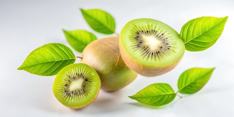 Fototapeta premium kiwi fruit and kiwi