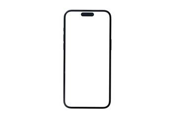 Mockup smart phone new generation and advertisement screen Transparent and Clipping Path