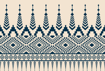 abstract Traditional geometric ethnic fabric pattern ornate elements with ethnic patterns design for textiles, rugs, clothing, sarong, scarf, batik, wrap, embroidery, print, curtain, carpet