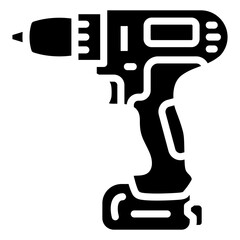 Power Drill Icon For Design Element