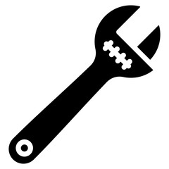 Wrench Icon For Design Element