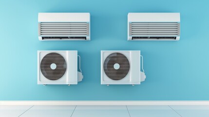 A long, empty hallway with many windows