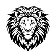 Obraz premium Lion on a transparent background, png