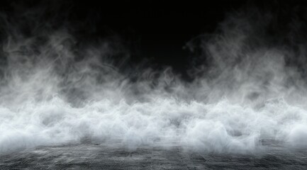 Fototapeta premium smoke on black background