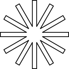 Monoline Shape Simple