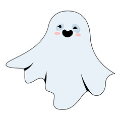 Cute Ghost Illustration