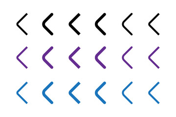 Vector double arrow chevron right icon. Perfect for app and web interfaces, infographics, presentations, marketing, etc.
