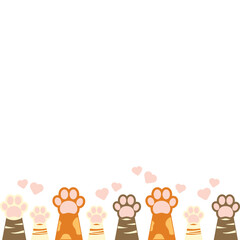 Cat Paws Illustration