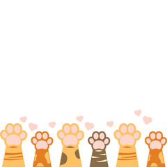 Cat Paws Illustration