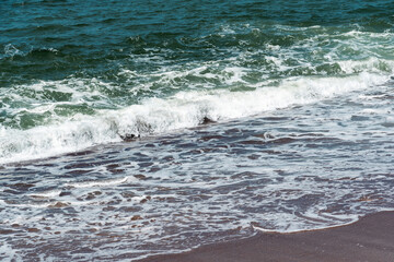 Coastal Calm. Serene Waves at Paracas Reserve